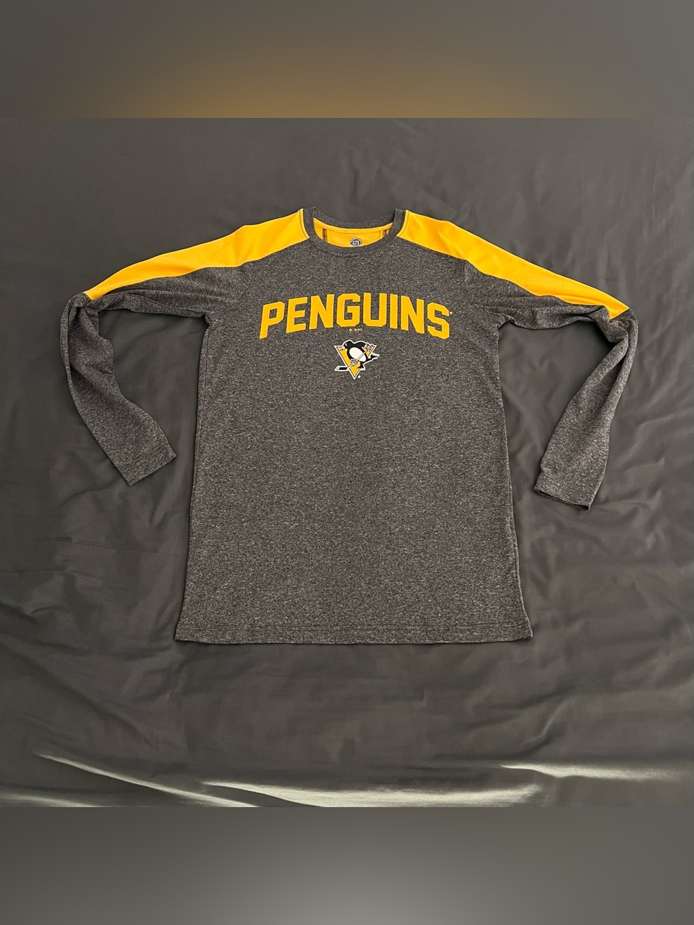 Pittsburgh Penguins NHL Long Sleeve Athletic Short - Picture 1 of 5